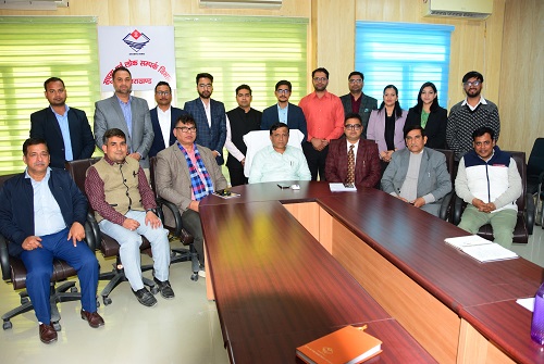 Training program for newly recruited information officers/ district information officers